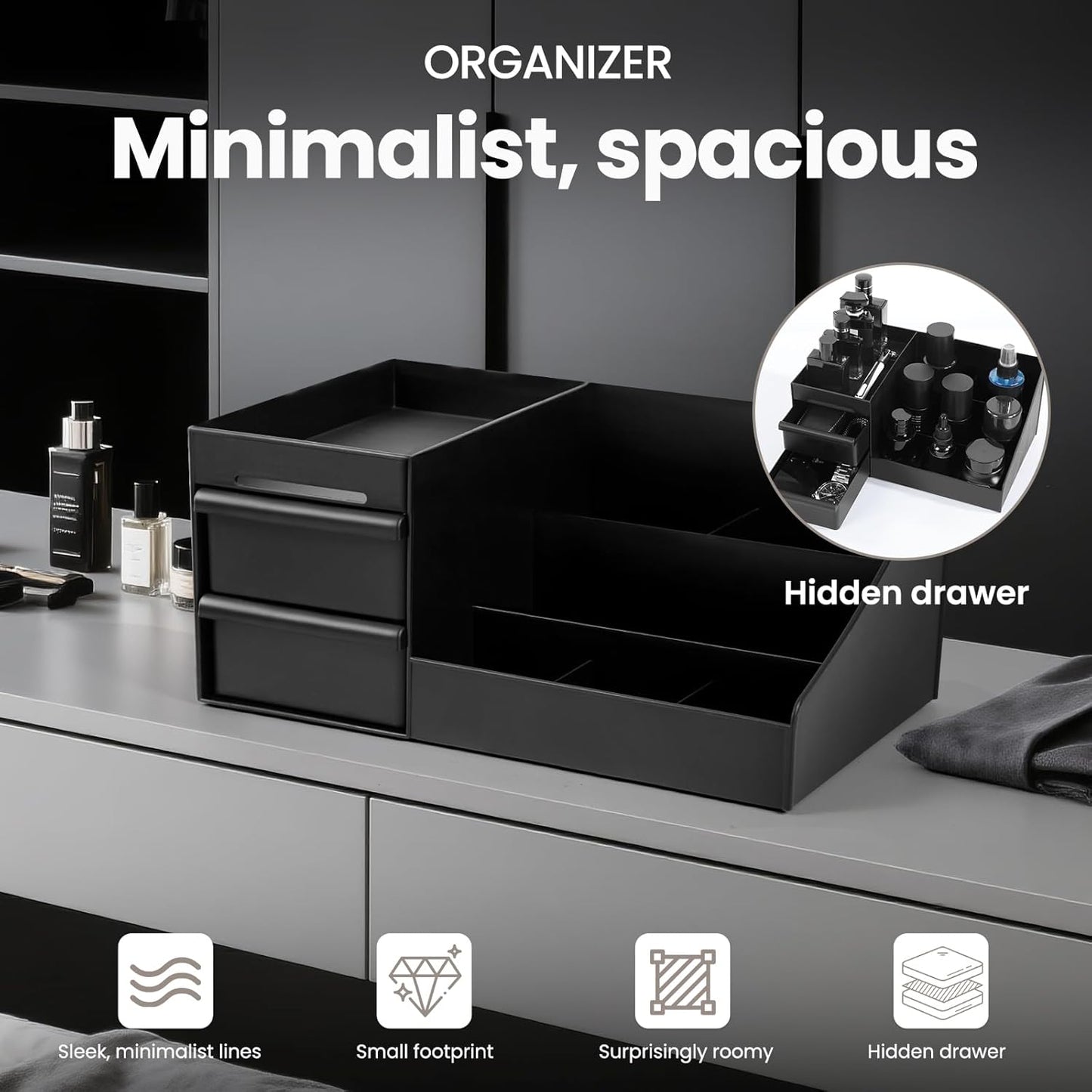 Mens Cologne Organizer,Bathroom Organizers,Organizer For Men,Cologne Stand,Perfume Tray,Perfume Stand,Cologne Holder,Toothbrush Holders,Bathroom Shelf,Counter Storage,Brush Holder