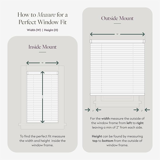 CHICOLOGY Cordless Mini Blinds for Indoor Windows, 21.5" W x 84" H, Light - Image 4