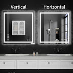 LED Bathroom Mirrors 32"x32" Bathroom Mirror - Image 9
