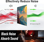 FurnoFlexArt Acoustic Panels Tiles Decorative Room Sound Proof Foam Absorbing - Image 4