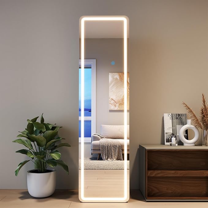 Full Length Mirror with LED Lights, LED Mirrors Full Length Floor Mirror Full - Image 7