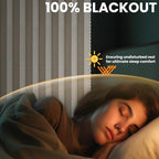 AJAZZ Blackout Accordion Door Curtains - Image 3