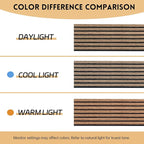 RITOLLO 4 Pack Wood Panels for Wall, 92.5"×12.6" Wood Slat Acoustic Panels for - Image 7