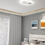 HOMETITUTE Wallpaper Border Peel and Stick Baroque Gold Texture Decorative Wall - Image 4