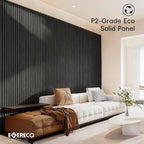 EVERECO 6 Pack Wood Panels for Wall 94.5" × 7.87" Acoustic Soundproof Wall Slat - Image 8