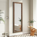 AAZZKANG Hanging Mirror Full Length Vintage Large Mirrors Wooden Framed 43"x14" by AAZZKANG