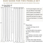 100% Blackout Shield Dark Brown Linen Blackout Curtains - Image 7