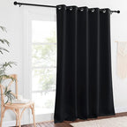 NICETOWN Black Out Living Room Curtain 118 inches Long, Grommet Thermal - Image 2