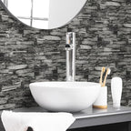 10PCS 3D Wall Panels Peel and Stick Foam, Self-Adhesive Decorative 3D Brick - Image 2