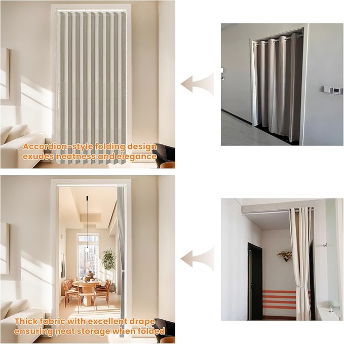 AJAZZ Blackout Door Curtain - Image 5