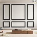 Art3d Pre-Cut Wall Molding Set of 6 pcs, Ready-to-Assemble Wainscoting Panels by Art3d