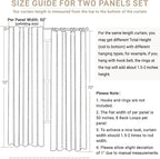 100% Blackout Shield Linen Blackout Curtains - Image 8