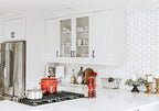 Kitchen Peel and Stick Wallpaper White Wallpaper Contact Paper - Image 4