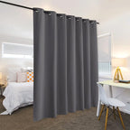 RYB HOME Portable Room Divider Curtain, Noise Reduction Privacy Protection - Image 3