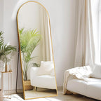 DUMOS 58"x19" Arched Full Length Mirror - Image 2