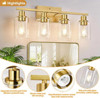 Indoi 4-Light Vanity Lights - Image 4