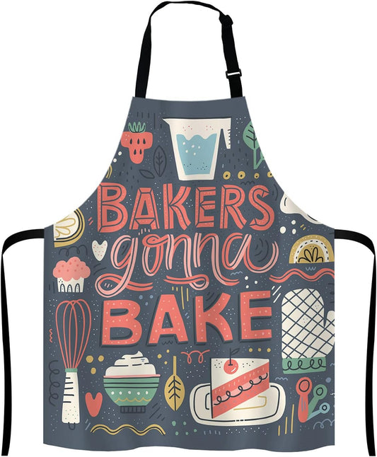 Bakers Gonna Bake Apron, Kitchen Presents for Her, Baking Apron, Apron for Women, Baking Presents, Cooking Present