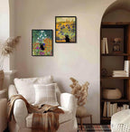 Hamduker Canvas Wall Art Cat Decor - Image 4