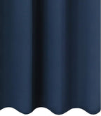 LEMOMO Navy Blue Blackout Curtains 34 x 54 Inch Length/Set of 2 Curtain - Image 9