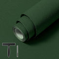 Abyssaly Green Wallpaper Peel and Stick 15.7" x 393.7" Silk Embossed Green by Abyssaly