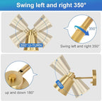 VATONI Plug in Wall Sconces - Image 5