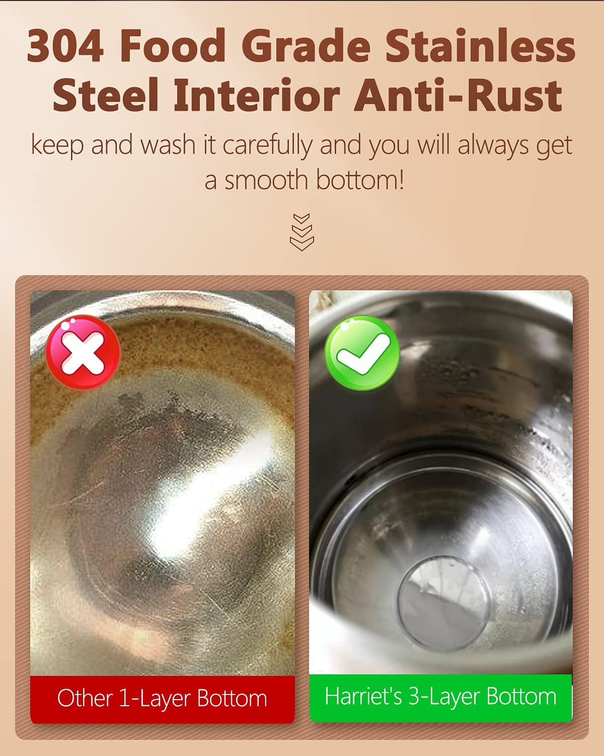 Harriet Gooseneck Kettle with Thermometer for Pour Over Coffee and Tea, 37 fl oz, Stainless Steel, Durable 3-Layer Base, Ideal Spout for Precision Pouring, Compatible with all Stove Tops, White