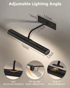EZVALO 13-Inch Wireless Picture Light, 4000mAh Rechargeable Battery LED Art - Image 6