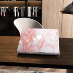 Extra Wide Marble Contact Paper Granite Peel and Stick Wallpaper Pink Glossy - Image 7