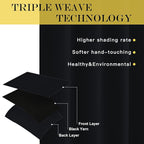 NICETOWN Black Out Curtain for Kitchen Over Sink, Grommet Thermal Curtain - Image 3