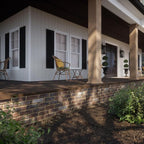 EverStone Aged Brick Faux Brick Panel, 46 7/8"W x 27"H x 1 1/4"D, Smokey Rose - Image 10