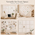 Large Cork Boards for Walls – 36" x 24" Self Adhesive Felt Wall Tiles - Image 6