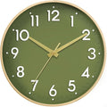 Mosewa Wall Clock 8 Inch, Battery Operated Silent Non-Ticking Modern Analog by MOSEWAWALLCLOCK