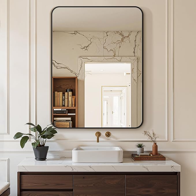 Delma Bathroom Vanity Mirror, High-Definition Bathroom Mirror, Versatile - Image 2