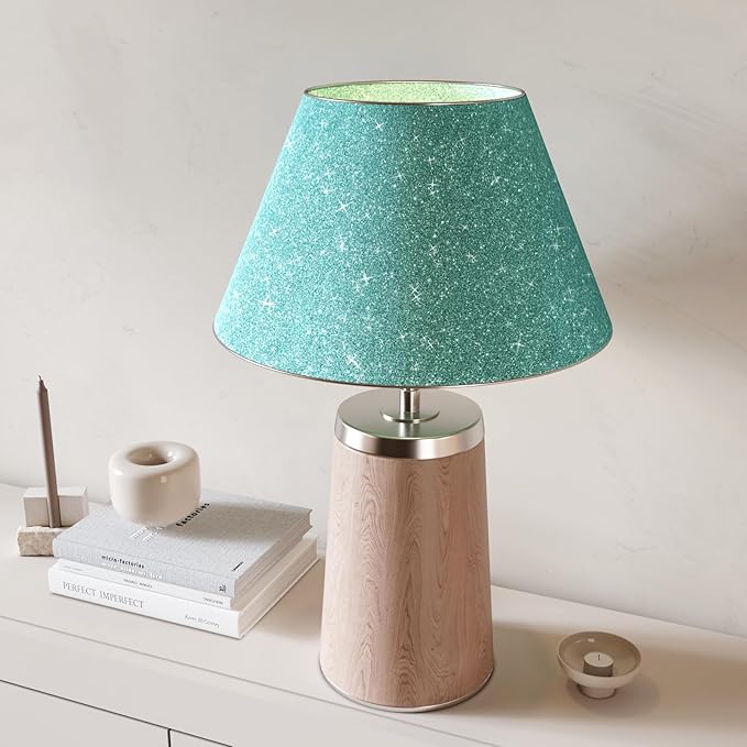 CRE8TIVE Light Teal Glitter Wallpaper Border Sparkle Glitter Wallpaper Stick - Image 7