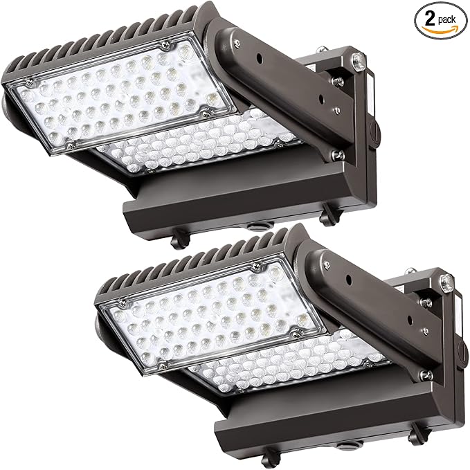 Dusk to Dawn100W Rotatable LED Wall Pack Light, 5000K 14000LM 400-600W HPS/HID by LEDLightingManufacturer