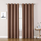 ChrisDowa Room Darkening Curtains 80 Inches Long 2 Panels Set by ChrisDowa