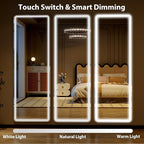 Full Length Mirror with LED Lights, LED Mirrors Full Length Floor Mirror Full - Image 6