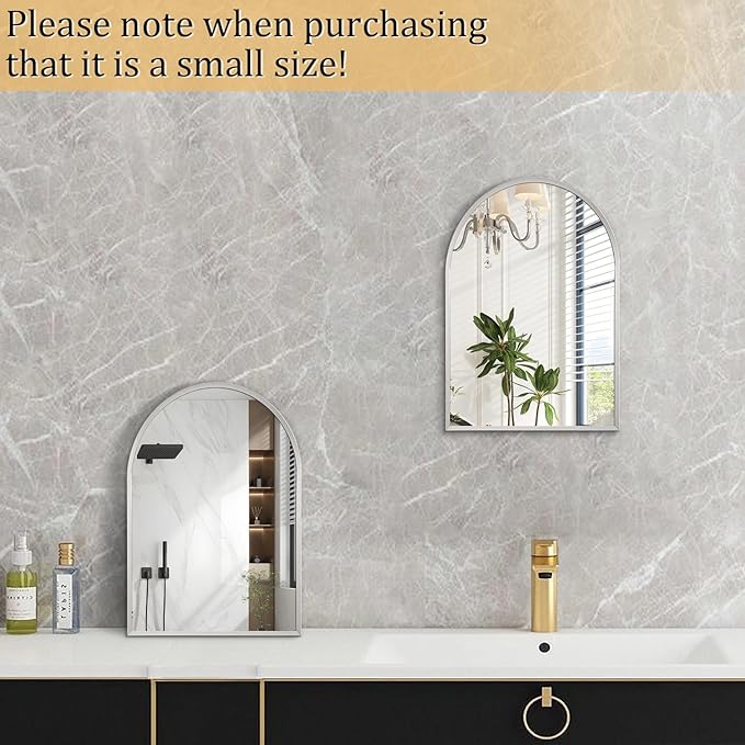 Arched Mirrors for Wall, for Entryway Living Room Vanity Bedroom Mantel - Image 4