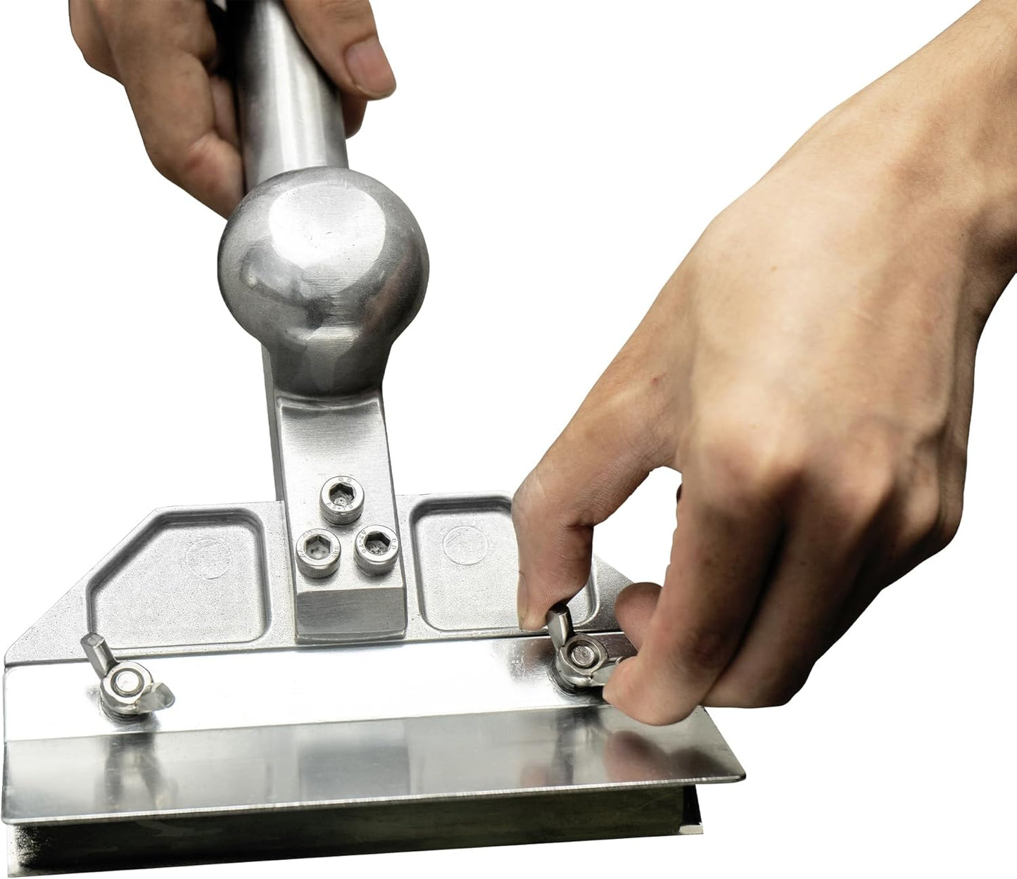 Professional Heavy Duty Grill Scraper for Flat Tops with Stainless Steel Scraper Blade, Flat Top Scraper for Griddle with Ergonomic Aluminum Handle, Ideal for Griddle, Outdoor Grill Cleaning