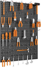 WALMANN Metal Pegboard Panels for Wall Garage Tools Storage Pegboard for Garage - Image 7