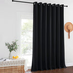 NICETOWN Black Out 144 inch Curtain - Image 2