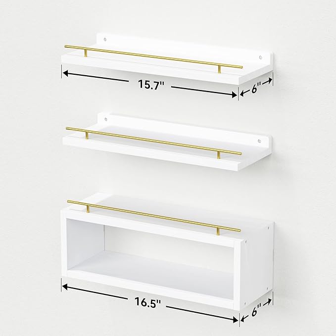 WOPITUES Floating Shelves for Wall - Image 3