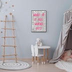 Liyark Retro Trendy Newspaper Canvas Wall Art 'What If All Works Out' Poster - Image 5
