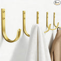 Wall Hooks for Hanging Towel/Coat - 22LB Screw in Metal Hanger Wall Mount by Josmimic