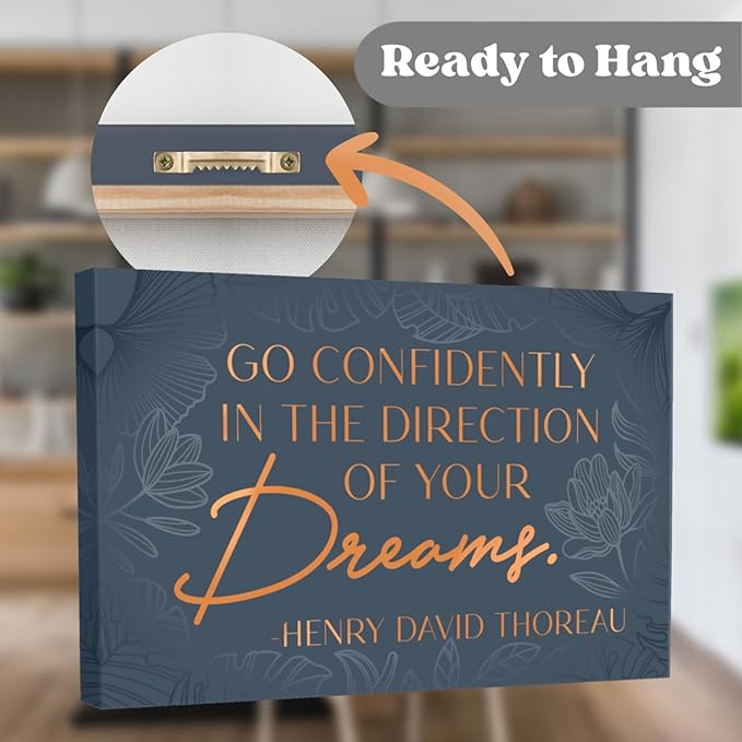 HoneyKICK Motivational Canvas Wall Art - Image 3