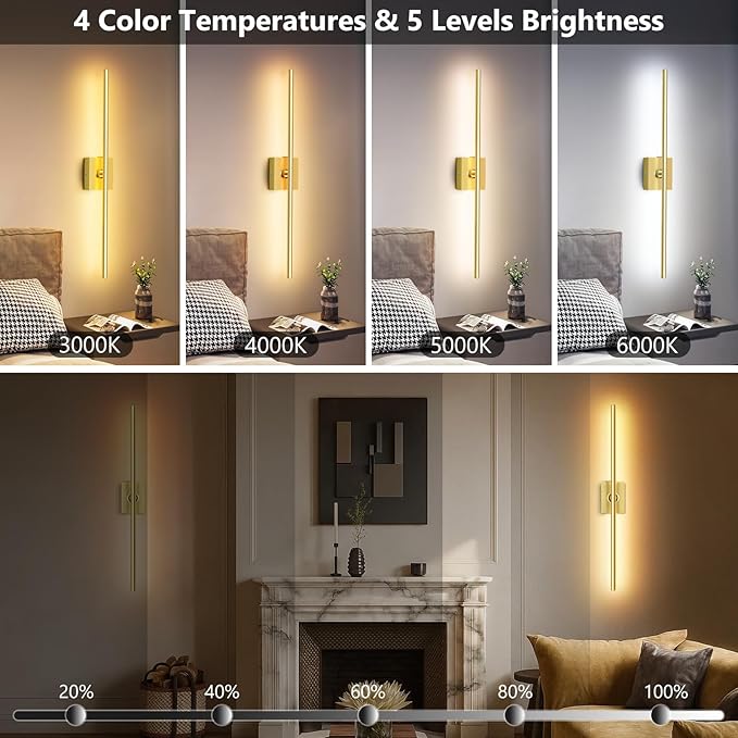 1 Pack Rechargeable Wall Sconce - Image 8