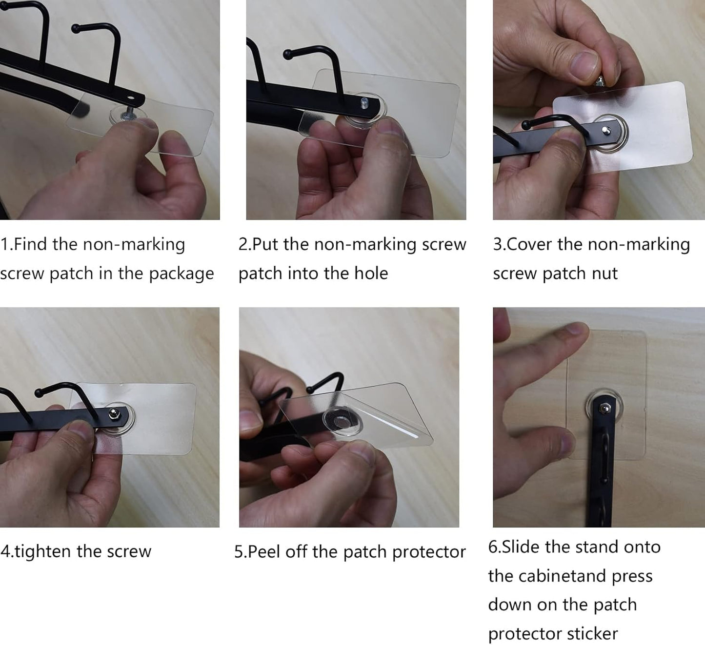 eywlwaar Mug Cups Cabinet Mug Hooks Kitchen Storage Hanging Hooks (4 Pack-White)