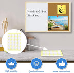 OWLKELA Dry Erase Cork Board 16.5"x12.6", Notice Pin Board, Memo Board - Image 5