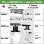 Zarbitta 6-Light Bathroom Light Fixtures, Bathroom Wall Lamp, - Image 2