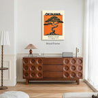 Japanese Framed Wall Art Okinawa Prints Vintage Japanese Bonsai Tree Picture - Image 6